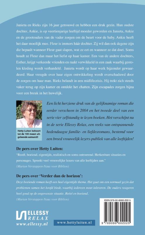 Achterkant van Voorbij de einder