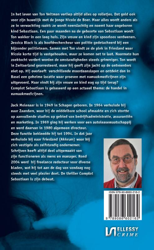 Achterkant van Complot Sebastiaan