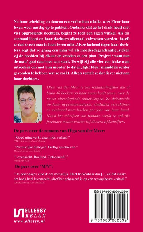 Achterkant van Een man voor Fleur