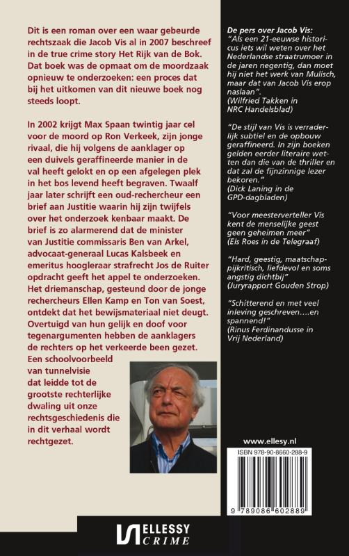 Achterkant van De professor