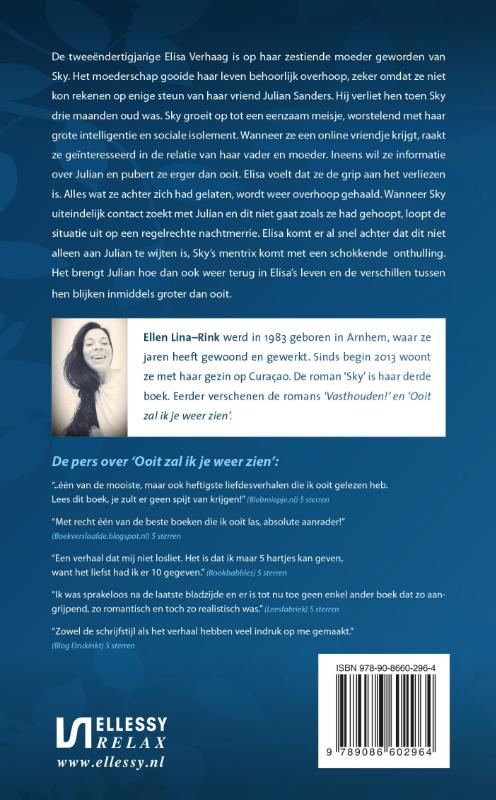 Achterkant van Sky