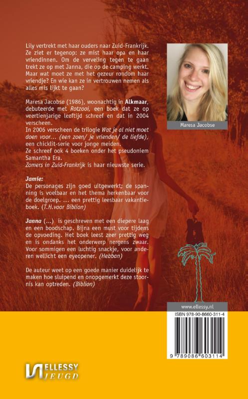 Achterkant van Lily