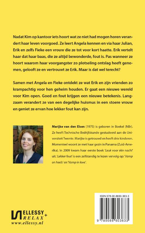 Achterkant van Lekker fout