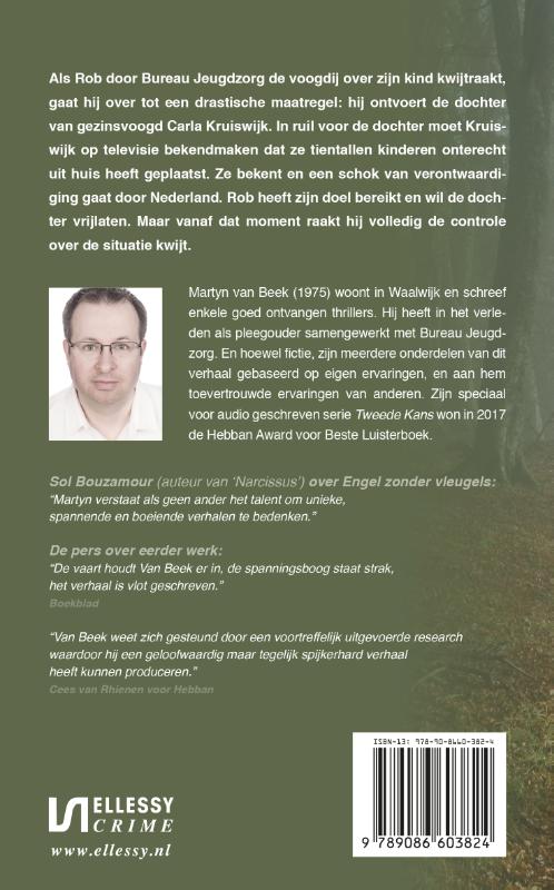 Achterkant van Engel zonder vleugels