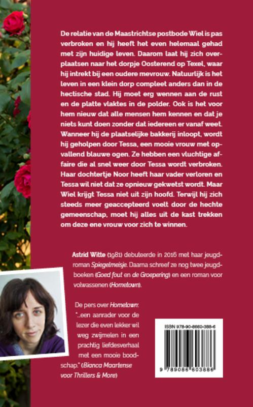 Achterkant van De nieuwe postbode van Oosterend
