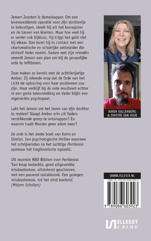 Achterkant van De orde