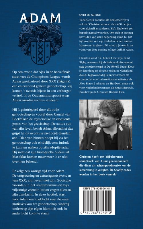 Achterkant van Adam