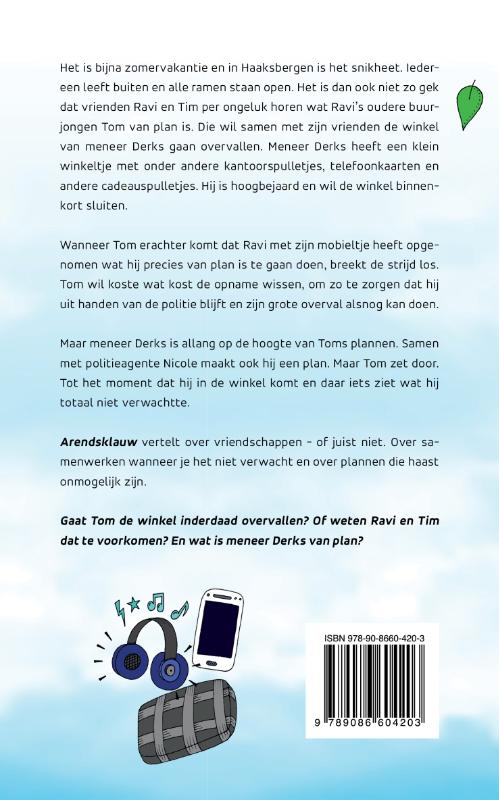 Achterkant van Arendsklauw