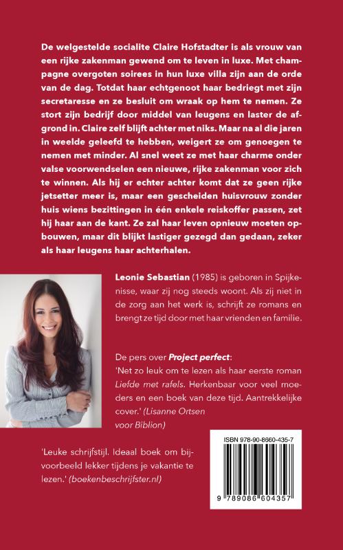 Achterkant van De wraak van de verlaten vrouw