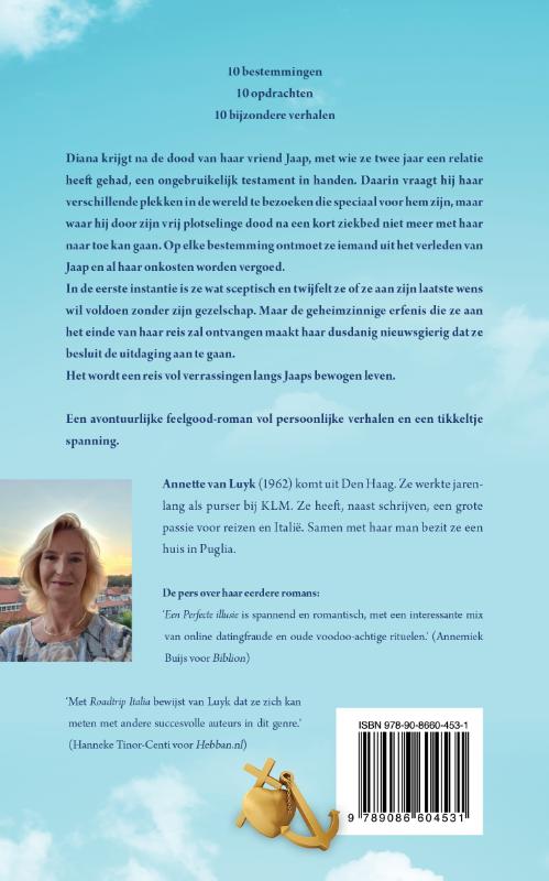 Achterkant van De Bucketlist