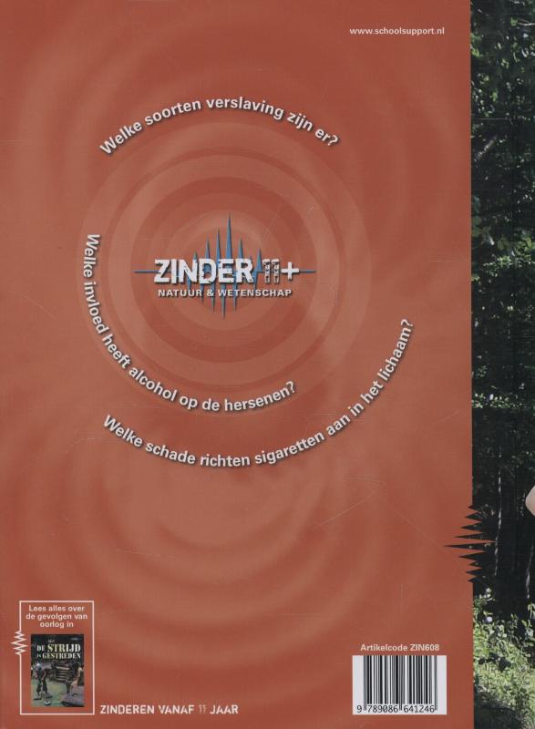 Achterkant van Zinder 10+