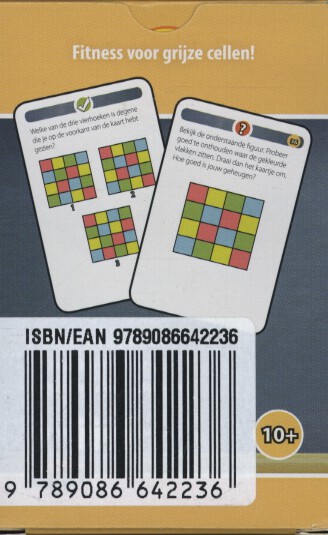 Achterkant van Quiz it Geheugentrainer XL