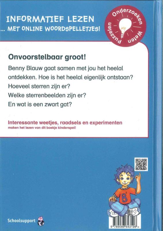 Achterkant van En het heelal