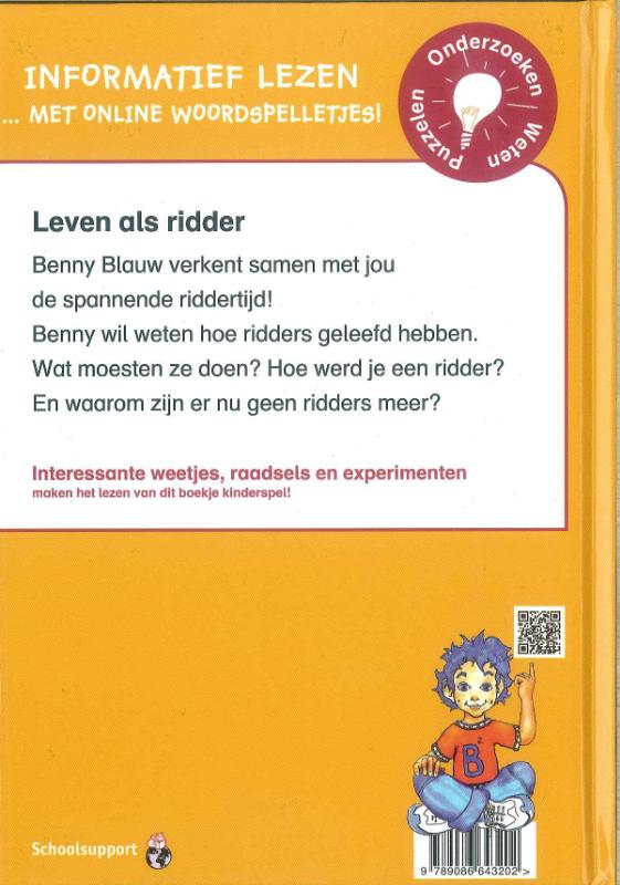 Achterkant van En de wereld van ridders