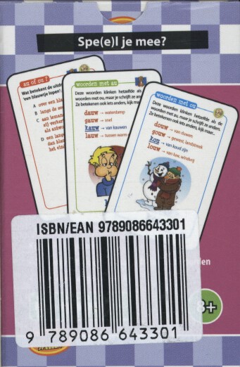 Achterkant van Quiz it junior Spel en speel!