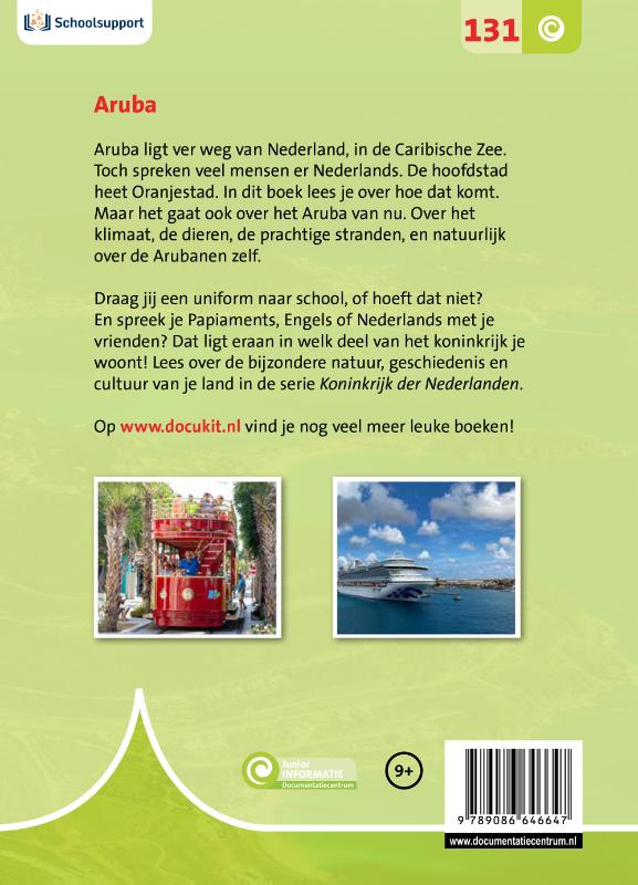 Achterkant van Aruba