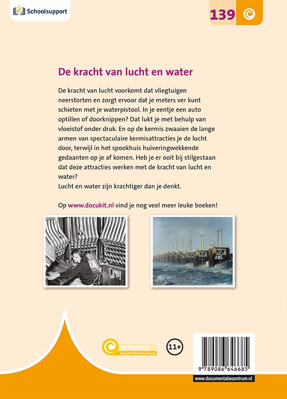 Achterkant van De kracht van lucht en water