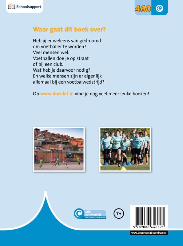 Achterkant van Voetbal