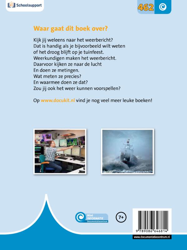 Achterkant van Het weerbericht