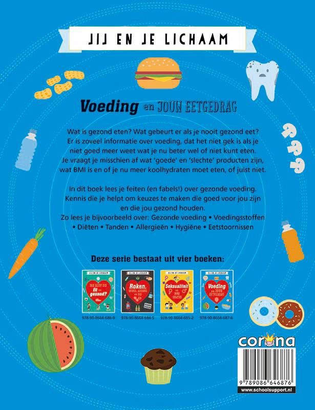 Achterkant van Voeding en jouw eetgedrag