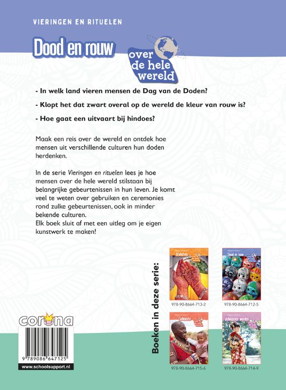 Achterkant van Dood en rouw over de hele wereld
