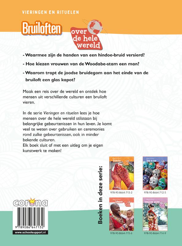 Achterkant van Bruiloften over de hele wereld