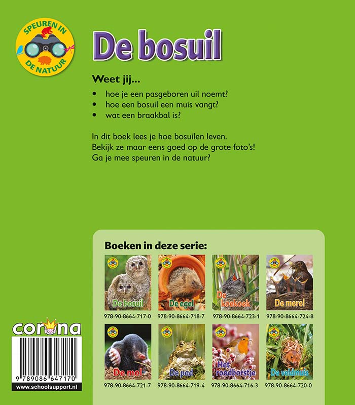 Achterkant van De bosuil