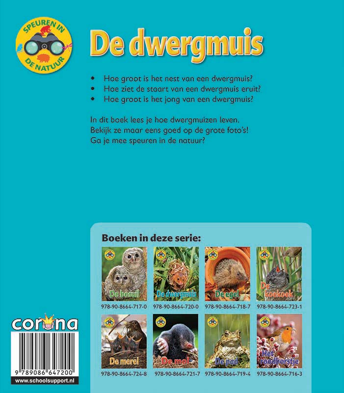 Achterkant van De dwergmuis