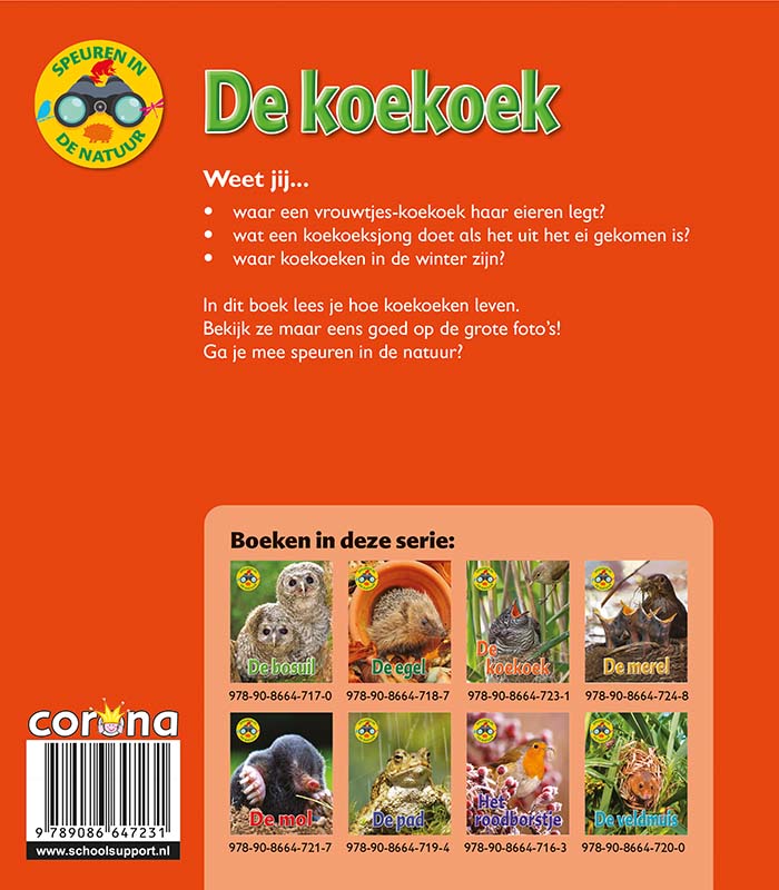 Achterkant van De koekoek