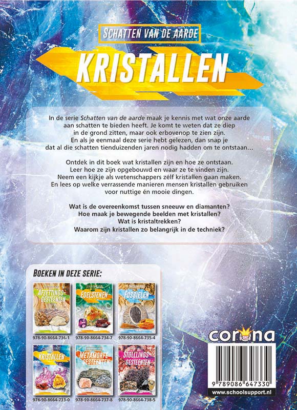 Achterkant van Kristallen
