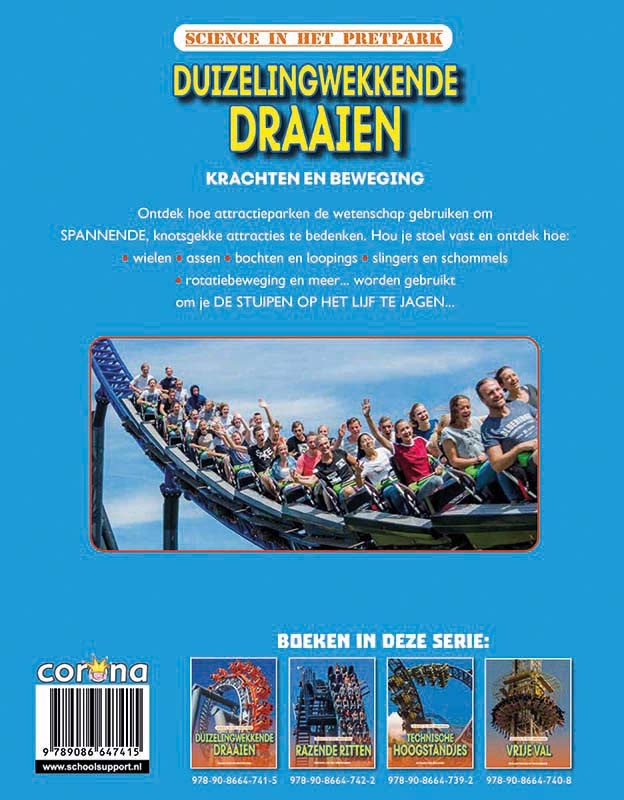 Achterkant van Duizelingwekkende draaien