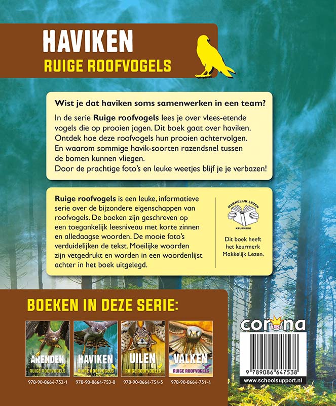 Achterkant van Haviken