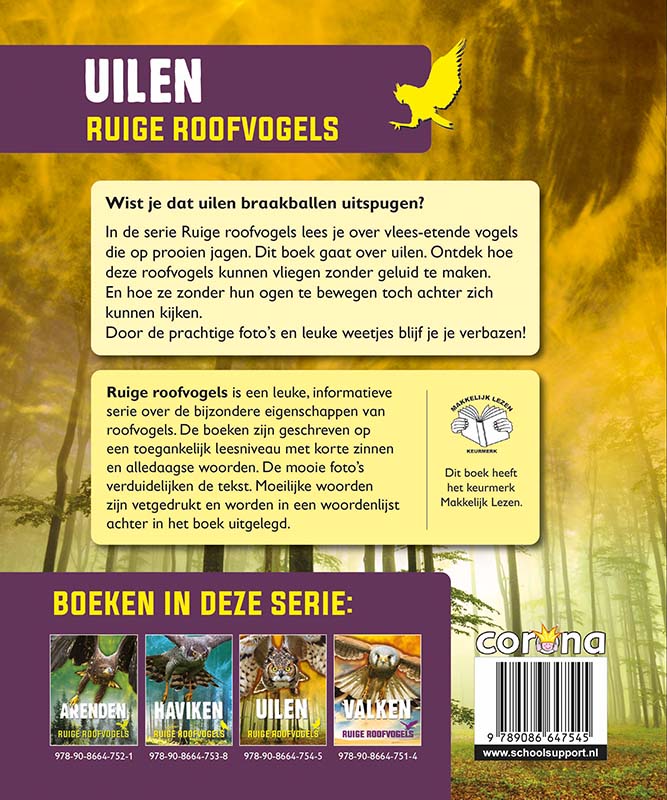 Achterkant van Uilen