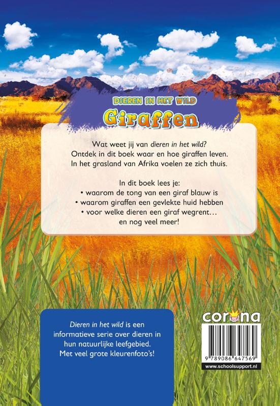 Achterkant van Giraffen