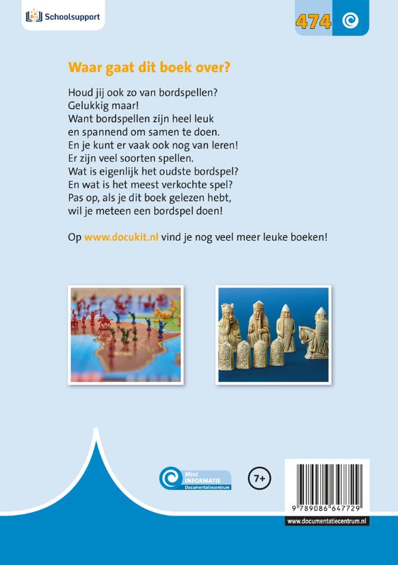 Achterkant van Bordspellen
