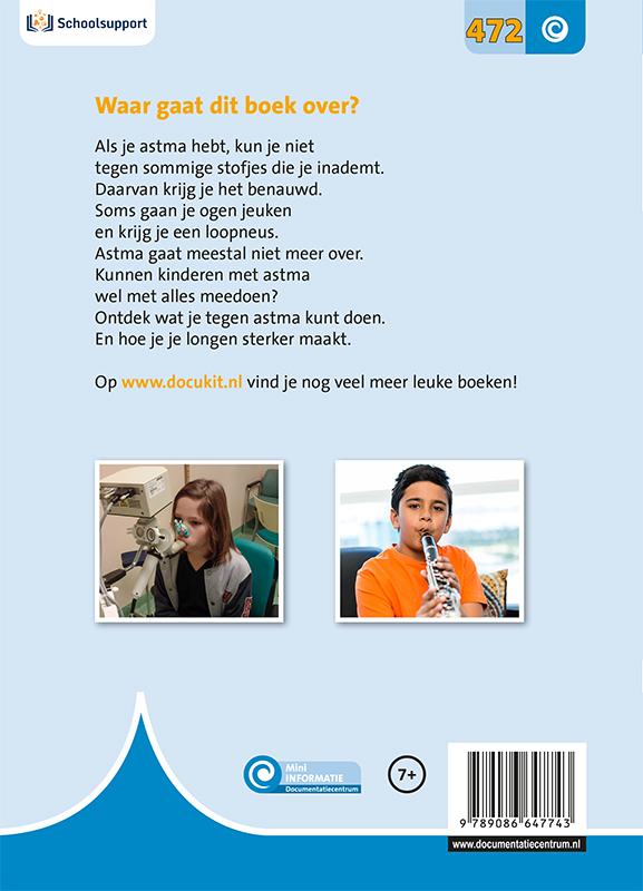 Achterkant van Astma