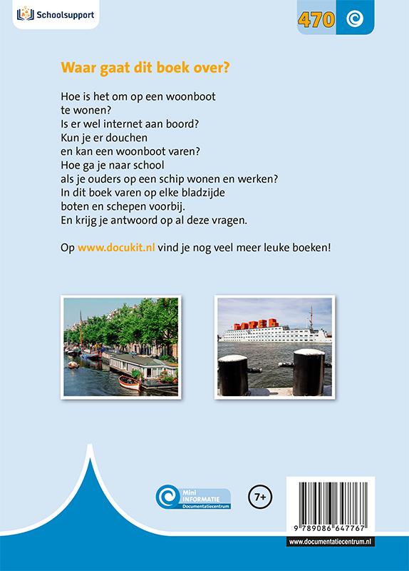 Achterkant van Wonen op een boot