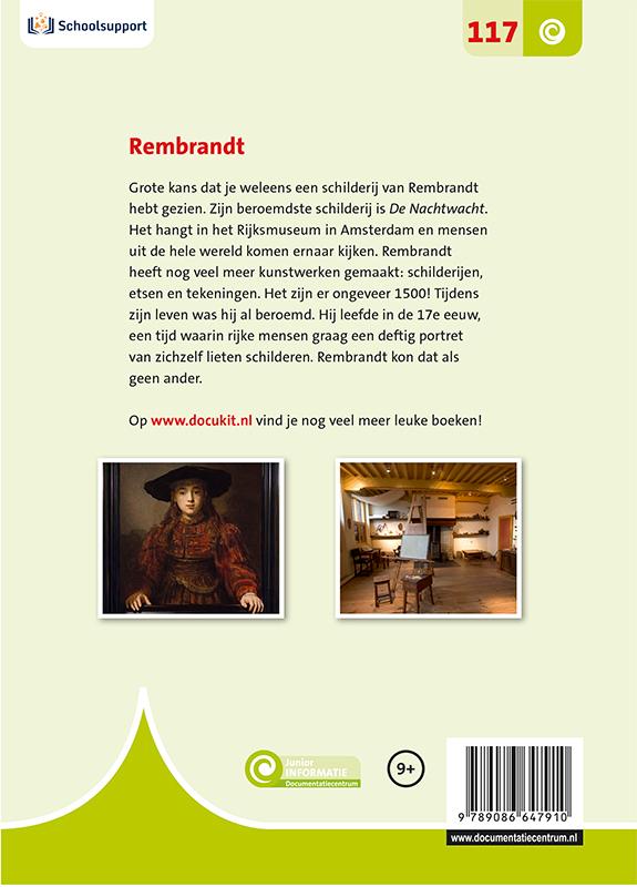 Achterkant van Rembrandt