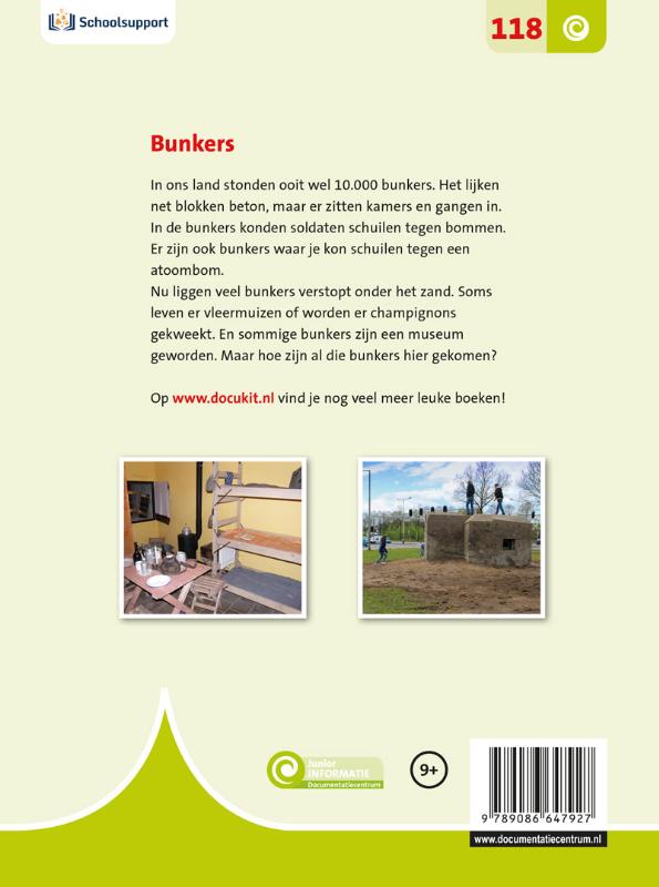 Achterkant van Bunkers