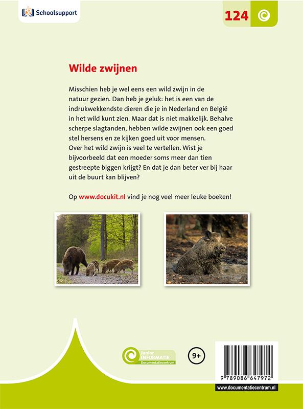Achterkant van Wilde zwijnen