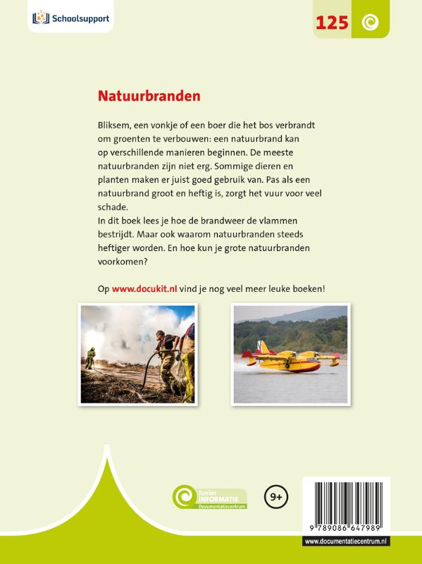 Achterkant van Natuurbranden