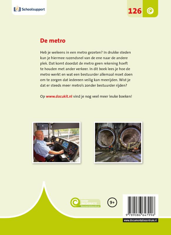 Achterkant van De metro