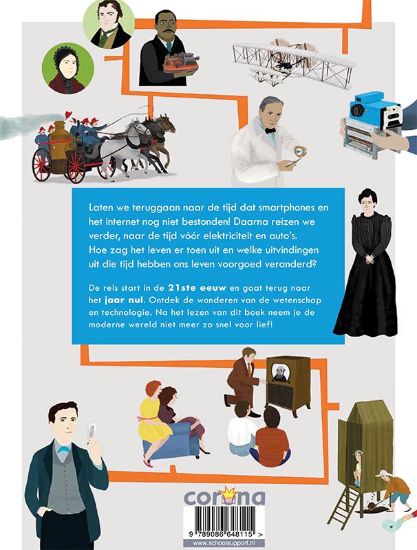 Achterkant van Terug in de tijd