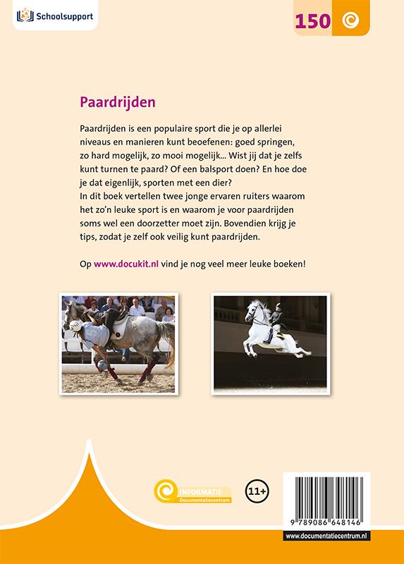 Achterkant van Paardrijden
