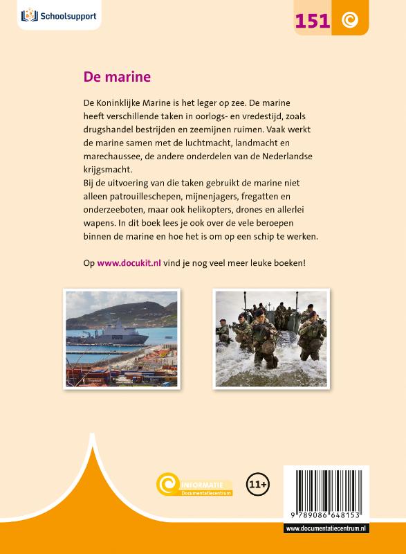 Achterkant van De marine