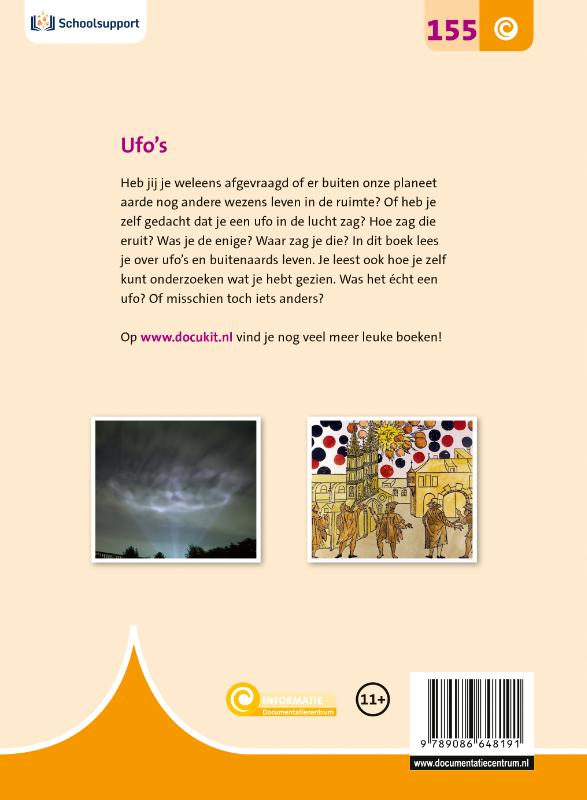 Achterkant van Ufo's