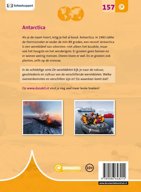 Achterkant van Antarctica