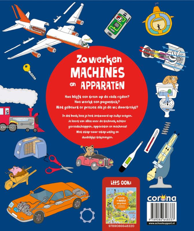 Achterkant van Zo werken machines en apparaten