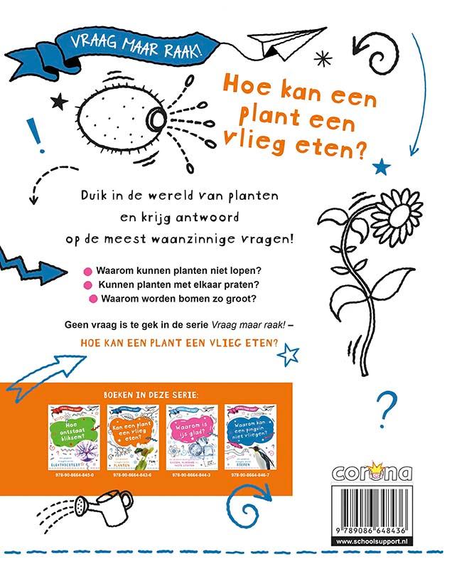 Achterkant van Hoe kan een plant een vlieg eten?
