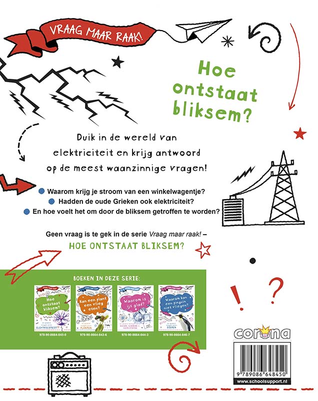 Achterkant van Hoe ontstaat bliksem?